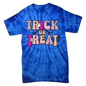 Fall Graphic Teestrick Or Treat Gift Tie-Dye T-Shirt