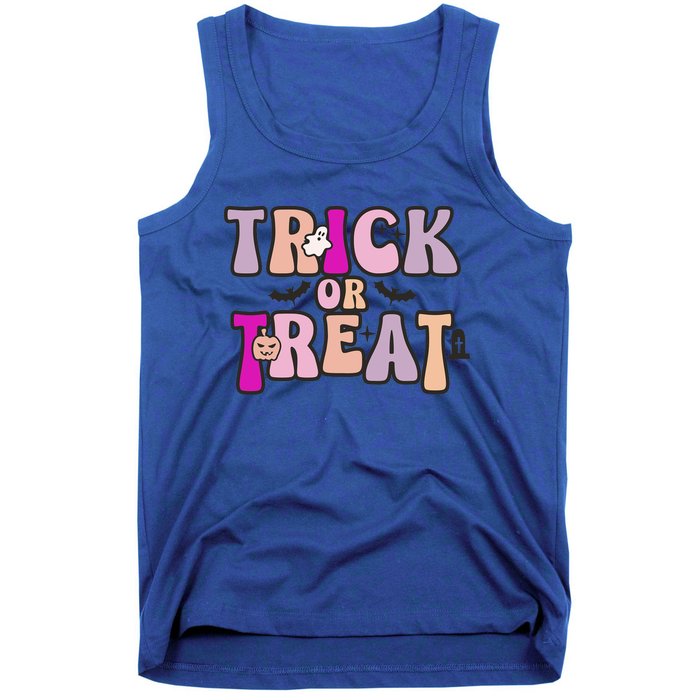 Fall Graphic Teestrick Or Treat Gift Tank Top