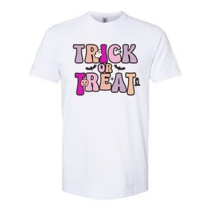 Fall Graphic Teestrick Or Treat Gift Softstyle CVC T-Shirt