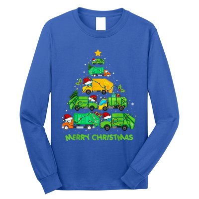 Funny Garbage Truck Christmas Tree Ornament Decor Long Sleeve Shirt