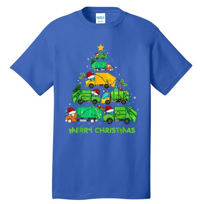 Funny Garbage Truck Christmas Tree Ornament Decor Tall T-Shirt