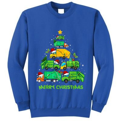 Funny Garbage Truck Christmas Tree Ornament Decor Tall Sweatshirt