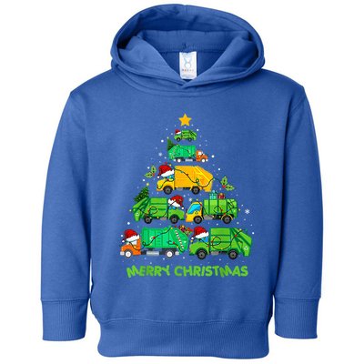 Funny Garbage Truck Christmas Tree Ornament Decor Toddler Hoodie
