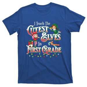 First Grade Teacher Christmas Gift T-Shirt