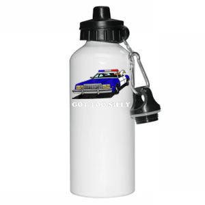 Funny Got Too Silly Goose Aluminum Water Bottle