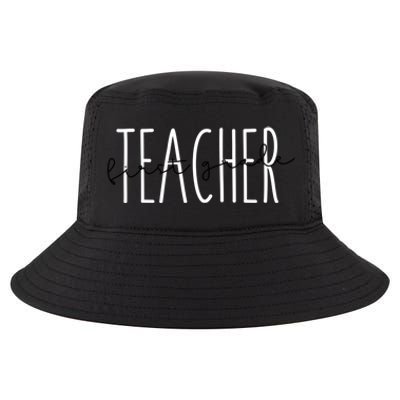 First Grade Teacher Educator Gift Cool Comfort Performance Bucket Hat