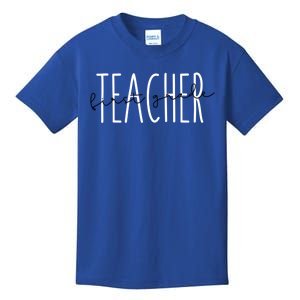 First Grade Teacher Educator Gift Kids T-Shirt