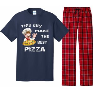 Funny Gift This Guy Makes The Best Pizza Pajama Set