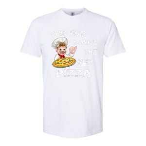 Funny Gift This Guy Makes The Best Pizza Softstyle CVC T-Shirt