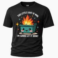 Fun Groovy This Little Light Of Mine Emotional Dumpster Fire Cooling Performance Crew T-Shirt