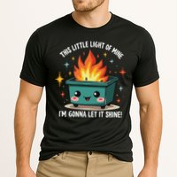 Fun Groovy This Little Light Of Mine Emotional Dumpster Fire Cooling Performance Crew T-Shirt