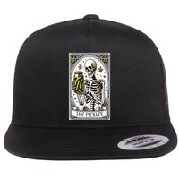 Funny Gardener The Pickle Skeleton Cucumber Gift Flatbill Hat