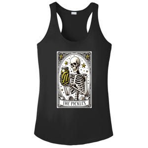 Funny Gardener The Pickle Skeleton Cucumber Gift Ladies PosiCharge Competitor Racerback Tank