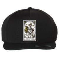 Funny Gardener The Pickle Skeleton Cucumber Gift Wool Snapback Cap