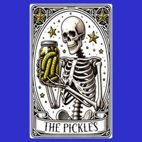 Funny Gardener The Pickle Skeleton Cucumber Gift 16 in Basic Backpack
