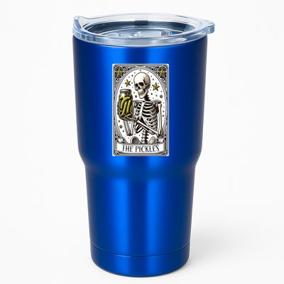 Funny Gardener The Pickle Skeleton Cucumber Gift Tumbler