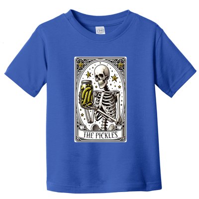 Funny Gardener The Pickle Skeleton Cucumber Gift Toddler T-Shirt
