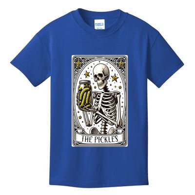Funny Gardener The Pickle Skeleton Cucumber Gift Kids T-Shirt