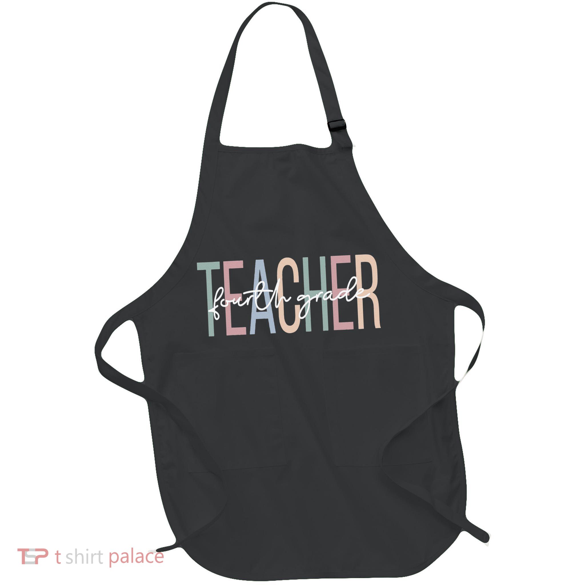 Fourth Grade Teacher Boho 4th Grade Teacher Apron