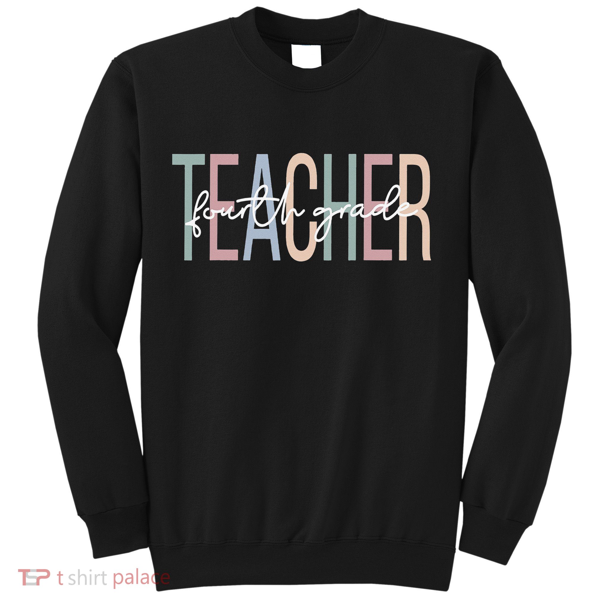 Fourth Grade Teacher Boho 4th Grade Teacher Sweatshirt