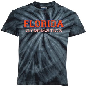 Florida Gymnastics Tumbling Gear Gymnast Aerobic Dance Kids Tie-Dye T-Shirt