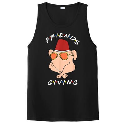 Friends Giving Turkey Diner Thanksgiving Happy Friendsgiving Gift PosiCharge Competitor Tank