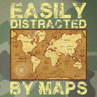 Funny Geography Teacher Easily Distracted By Maps Legacy Tie Dye Trucker Hat