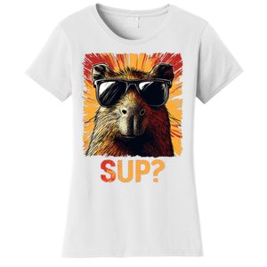 Funny Graphic Teens Capybara Women's T-Shirt