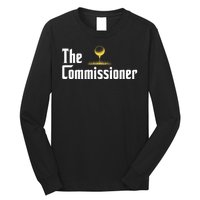 Funny Golfer The Commissioner Golf League Golfing Long Sleeve Shirt