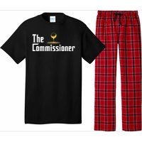 Funny Golfer The Commissioner Golf League Golfing Pajama Set