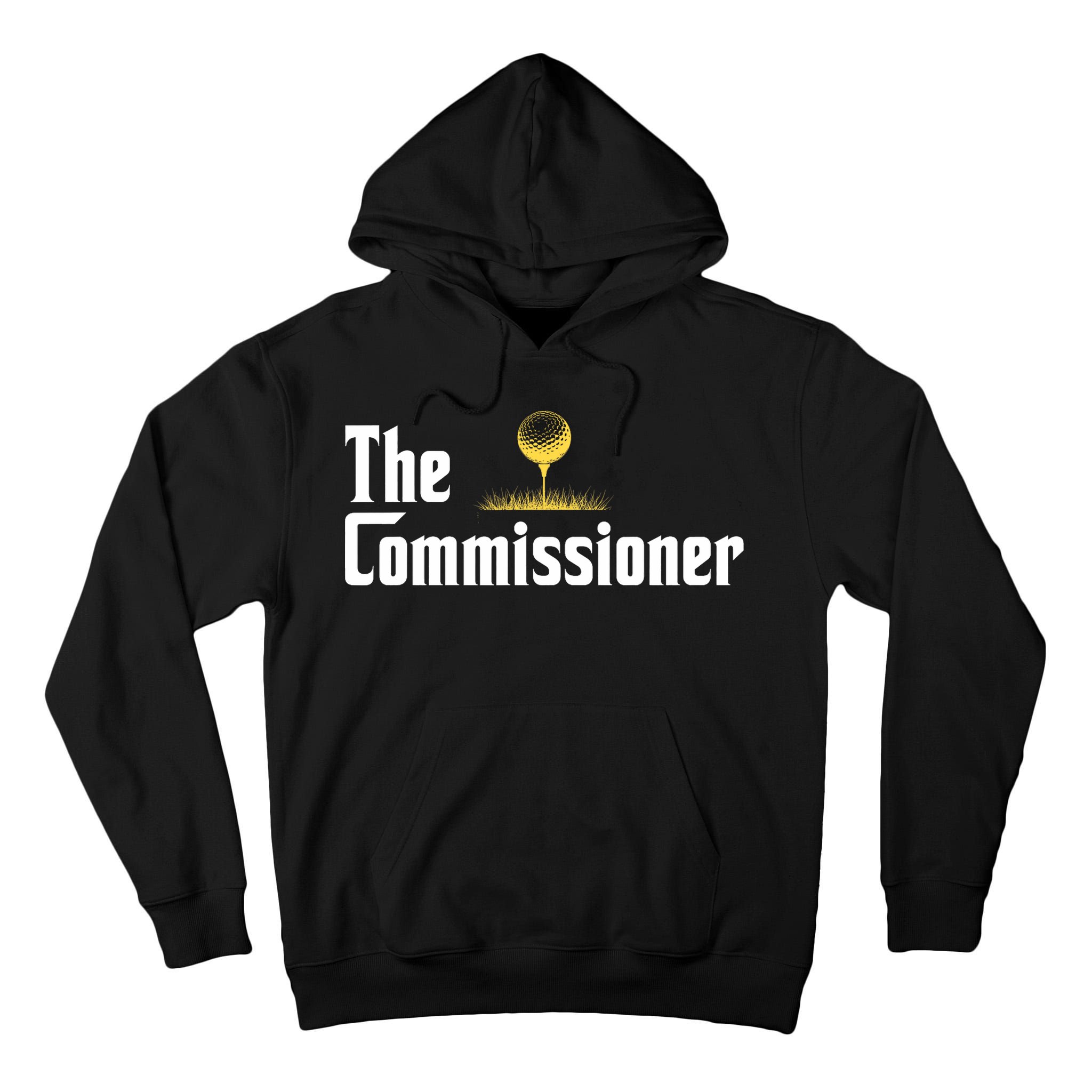 Funny Golfer The Commissioner Golf League Golfing Tall Hoodie