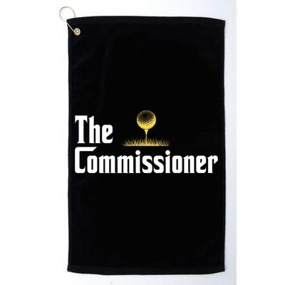 Funny Golfer The Commissioner Golf League Golfing Golf Towel