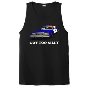 Funny Got Too Silly Goose PosiCharge Competitor Tank