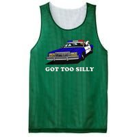 Funny Got Too Silly Goose Mesh Reversible Basketball Jersey Tank