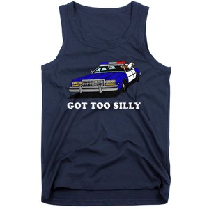 Funny Got Too Silly Goose Tank Top