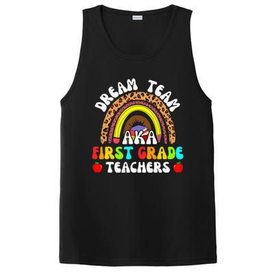 First Grade Teachers Dream Team Aka 1st Grade Teacher PosiCharge Competitor Tank