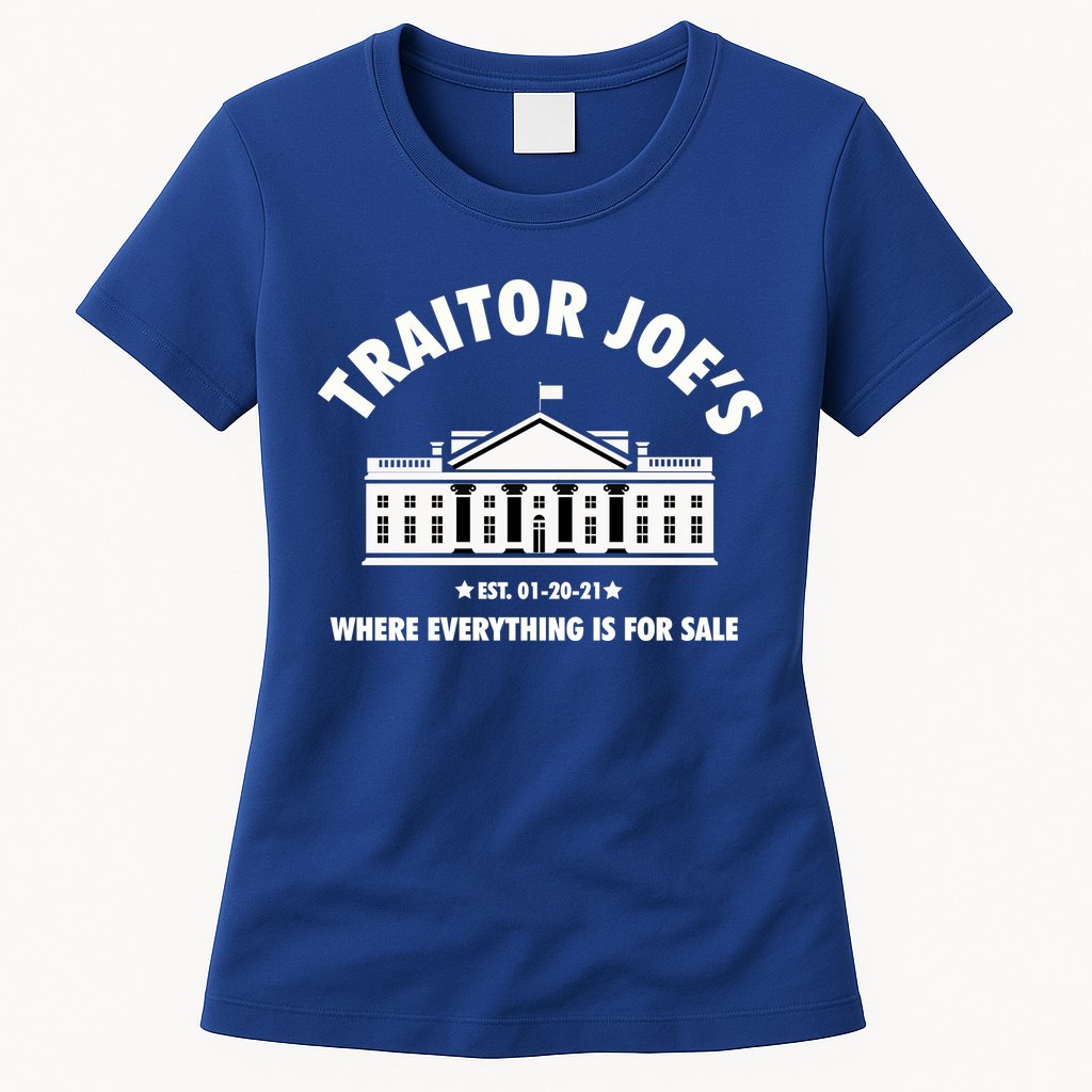 Funny Gift Traitor Joes Est 01 20 21 Gift Womens T-Shirt