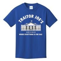 Funny Gift Traitor Joes Est 01 20 21 Gift Kids T-Shirt