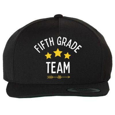 Fifth Grade Team Star Wool Snapback Cap