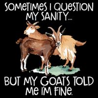 Funny Goat Tee For Crazy People Who Speak With Goats City Backpack