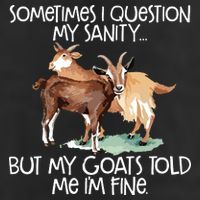Funny Goat Tee For Crazy People Who Speak With Goats 11oz C Handle Ceramic Mug