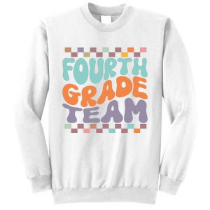 Fourth Grade Team Teacher Student Back To School 4th Grade Gift Sweatshirt