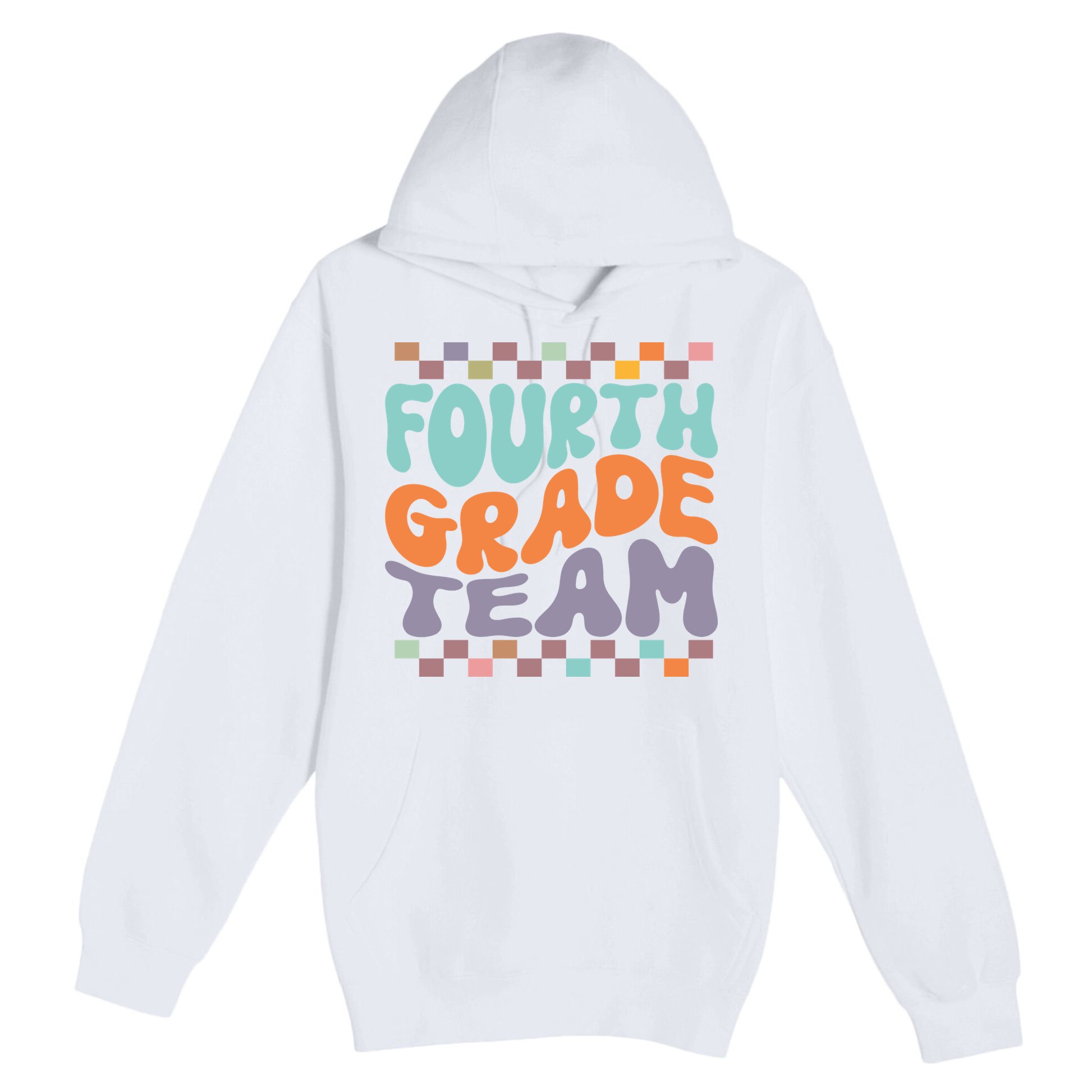 Fourth Grade Team Teacher Student Back To School 4th Grade Gift Premium Pullover Hoodie