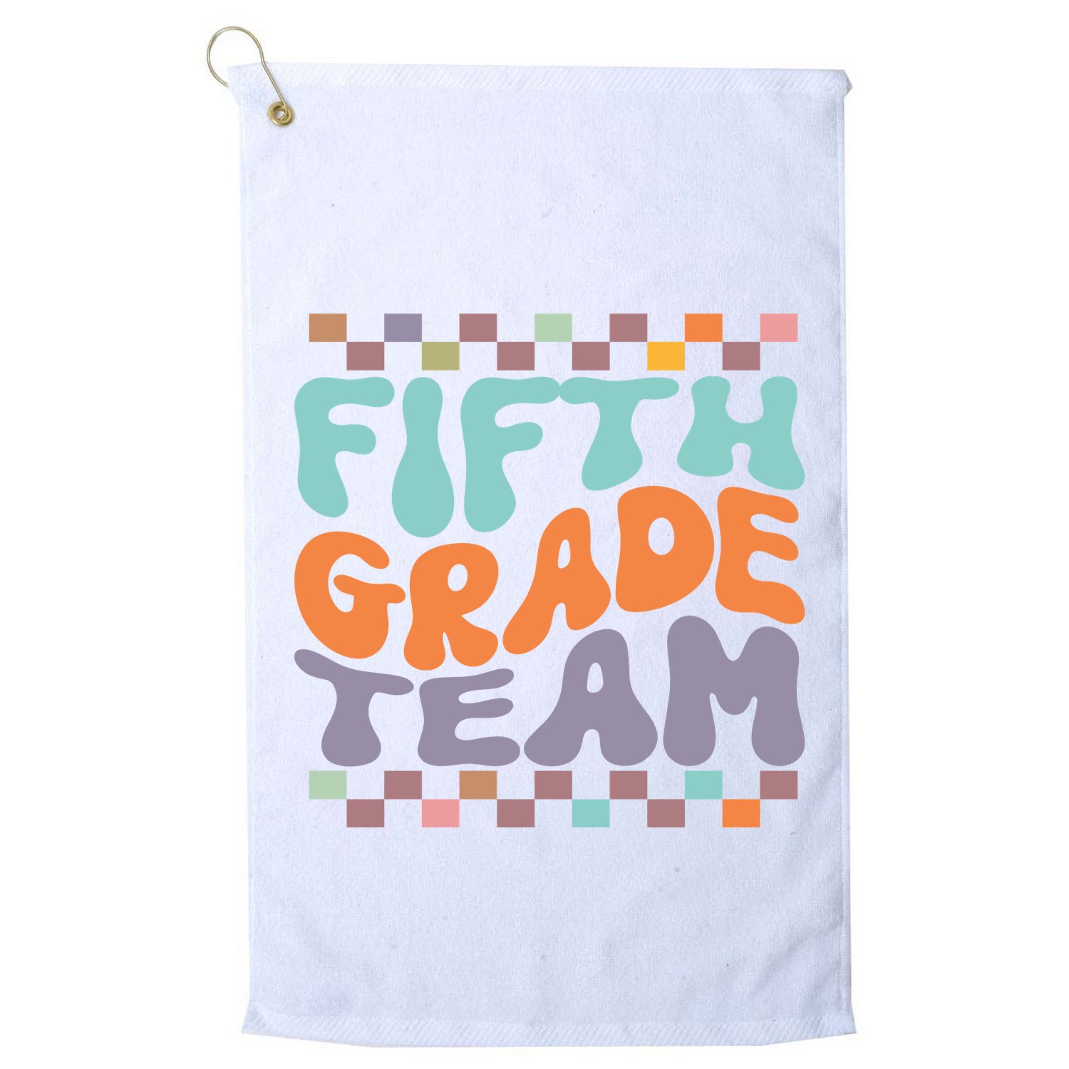 Fifth Grade Team Teacher Student Back To School 5th Grade Gift Golf Towel