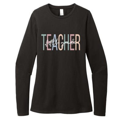 Fifth Grade Teacher Boho 5th Grade Teacher Womens CVC Long Sleeve Shirt