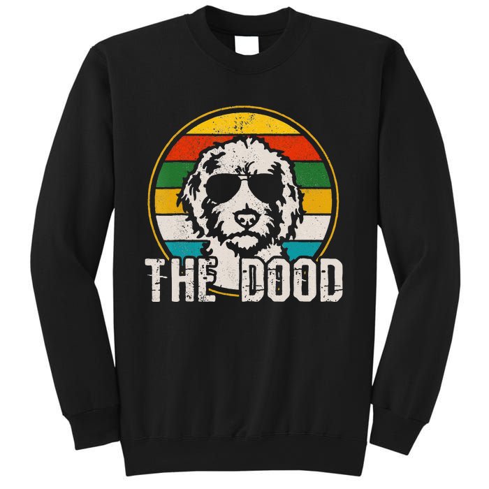 Funny Goldendoodle The Dood Vintage Dog Sweatshirt