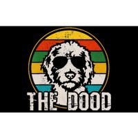 Funny Goldendoodle The Dood Vintage Dog Bumper Sticker