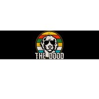 Funny Goldendoodle The Dood Vintage Dog Bumper Sticker