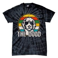 Funny Goldendoodle The Dood Vintage Dog Tie-Dye T-Shirt