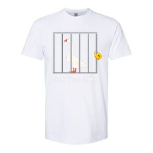 Funny Got Too Silly Silly Goose Softstyle CVC T-Shirt